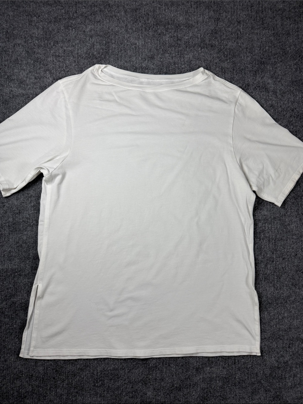 Lululemon Classic-Fit Cotton-Blend T-Shirt in white.